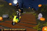 Halloween Party Bike Driver Screen Shot 13