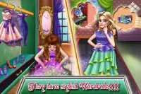 Ice Princess & Queen Fashion Wardrobe Setting Game Screen Shot 0