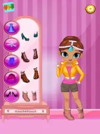 shimmer princess Dress up game Screen Shot 1