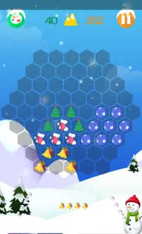 Weihnachten Spiel 🎅 Block Puzzle-Spiel Screen Shot 4