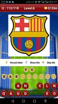 Football Club Logo Quiz Screen Shot 6