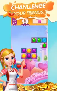 Candy Lucky : Match Candy Puzzle Free Screen Shot 4