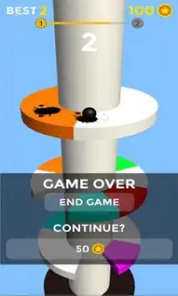 Farbe wechseln Spirale:  Neues Spiel Kostenlos Screen Shot 2