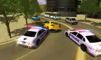 Incredible Superhero Police chase: Hunk Monster Screen Shot 1