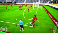 फुटबॉल लीग सॉकर गेम 3डी Screen Shot 3