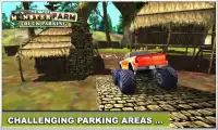 Monter estacionamiento camión granja - conductor Screen Shot 0