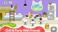 Jogos de Gato: Fofo Pet Cidade Screen Shot 18