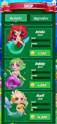 Fairy Merge! - Mermaid House Screen Shot 0