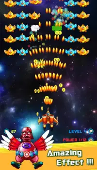 Chickens Shooter - Space Attack Screen Shot 4