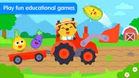 Toddler Learning Fruit Games: shapes and colors Screen Shot 0