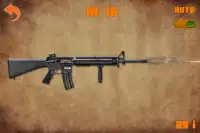 슈팅 M-16 대 AK-47 : 현실적인 무기 시뮬레이터 Screen Shot 0