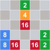 2048 Drop n Merge Numbers: Match 3 Columns Puzzle