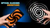 ilusões de ótica efeitos do  hipnotizador SIMULADO Screen Shot 0