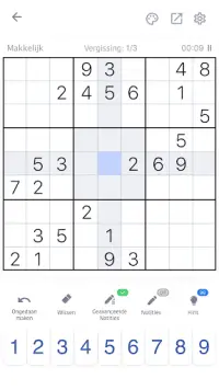 Sudoku Klassieke puzzelspellen Screen Shot 3
