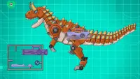 Toy Robot Dino War Carnotaurus Screen Shot 1