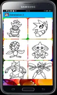 Coloring Book for Pokemon Fans Screen Shot 3