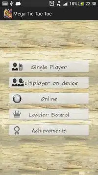 Mega Tic Tac Toe Screen Shot 1