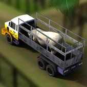 Camión de transporte de animal