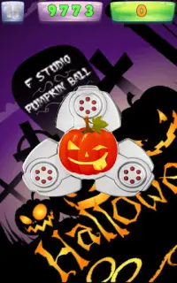 Pumpkin Halloween Spinner - Fidget Spinner Screen Shot 0