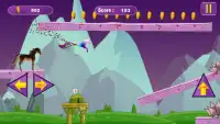Unicorn Dash Horse Runner - Jump, Running unicorn Screen Shot 0
