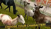 Stupid Goat Game: 3D Simulator Screen Shot 11