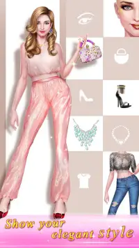 Fashion Cover Girl Dress Up Game Screen Shot 2