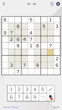 Sudoku  (diario, regular, diagonal, hiper) Screen Shot 5