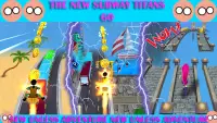 Subway Titans adventure go Screen Shot 1