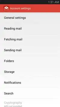 e-mail para o Gmail Screen Shot 6