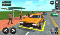 taxichauffeur spel - offroad taxi rijsim Screen Shot 7