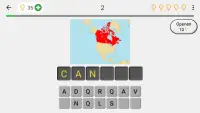 Kaarten van alle landen in de wereld - Kaart-Quiz Screen Shot 6