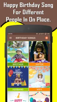 Happy Birthday Songs Offline Screen Shot 1