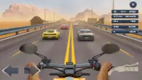 Highway Bike Traffic Drive Screen Shot 0