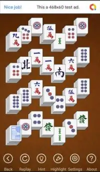 لعبة ماهجونج الصينية - لعبة ألواح خشبية Screen Shot 3