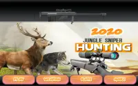 Jungle Hunting Sniper 2020 Screen Shot 0