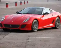 Игра Пазл Ferrari F599GTO Screen Shot 4