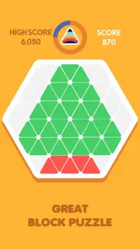 Trigon 1010! Triangle Block  Match Puzzle Game Screen Shot 2