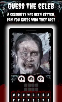 Celebrity Zombie Mashup:  Guess the Celebrity Screen Shot 0