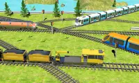 Indian Train City 2019 - Oil Trains Game Driving Screen Shot 4