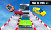 Bus Stunt Vertical Ramp Game: Be A Stuntman Screen Shot 1