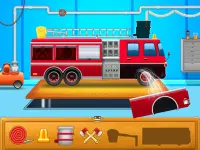 Brandweerwagen Brandweer Spel Screen Shot 2