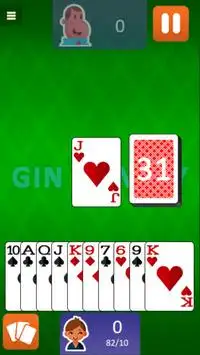 Gin - Gioco di carte gratis Screen Shot 3