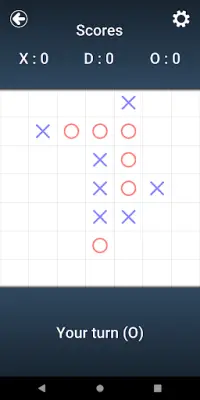 Tic Tac Toe - Play with friend Screen Shot 1