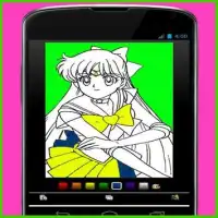 Colouring Books Series New Sailormoon Millenia Screen Shot 0