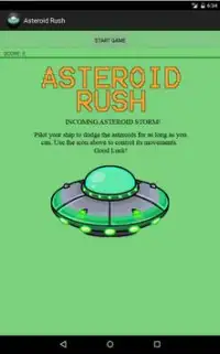 Asteroid Rush Screen Shot 3