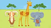 우끼는 동물! 어린이와 유아에게 교육적인 게임 Screen Shot 3
