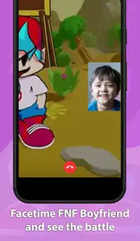 Best FNF Boyfriend Fake Chat And Video Call Screen Shot 3