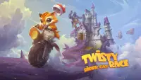 Twisty Race : Rider Cat Screen Shot 7