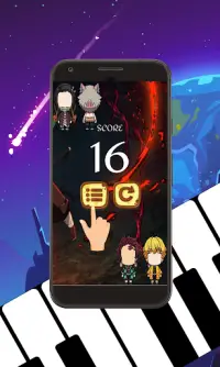 New Anime Games 🎹 Piano Kimetsu No Demon 2020 Screen Shot 3