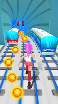 Subway Princess Endless Runner Screen Shot 0